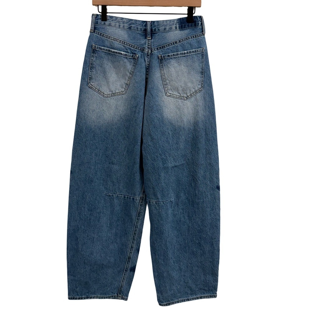 Song Denim Wide Leg Starry Boyfriend Jeans - Picture 3 of 11